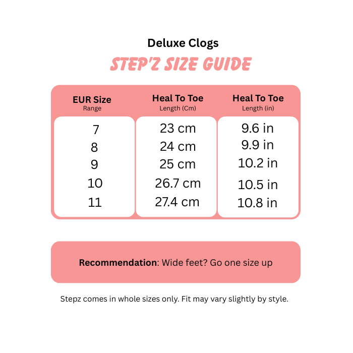 Charm Crocs for Girls - Light Pink Step'Z Footwear