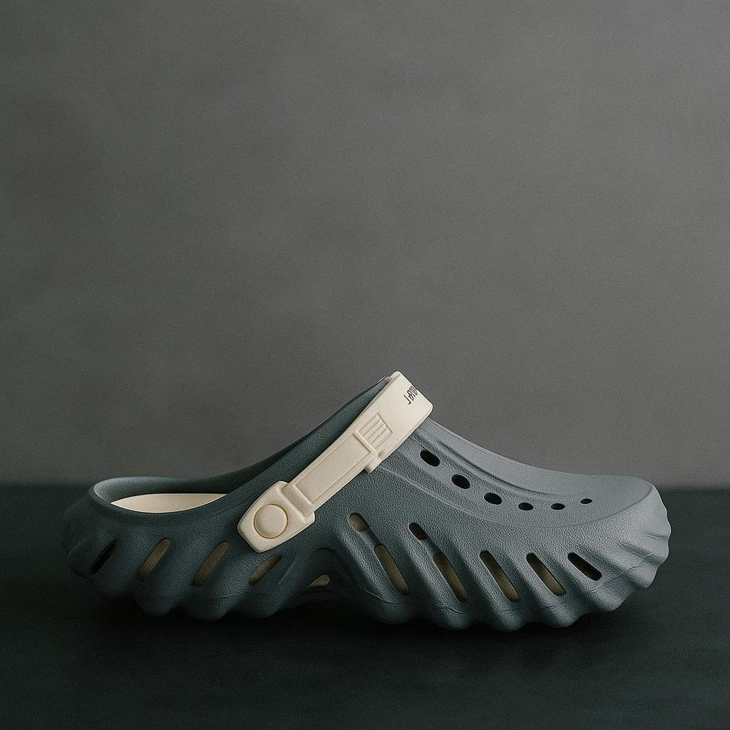 Deluxe Extra Soft Crocs with Medicated soul - Grey Step'Z Footwear