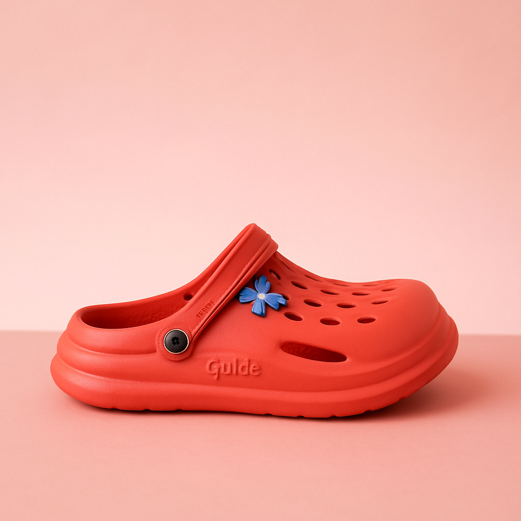 Charm Crocs for Girls - Dark Pink Step'Z Footwear