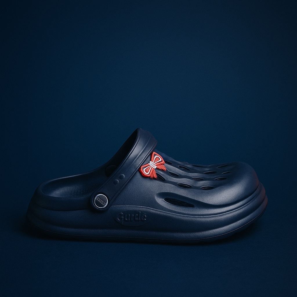 Charm Crocs for Girls - Navy Blue Step'Z Footwear