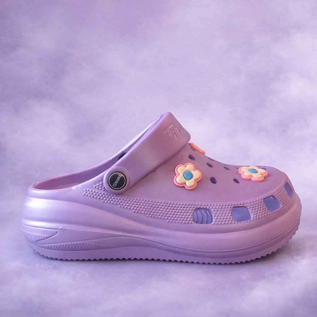 Joy Clogs for Girls with extra Height - Pink Step'Z Footwear