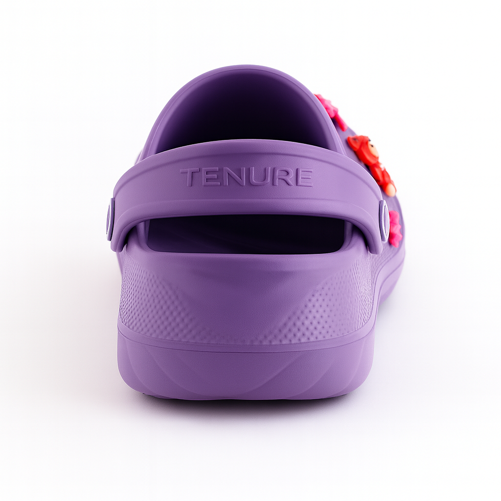 Joy Clogs for Girls with extra Height - Light Pink