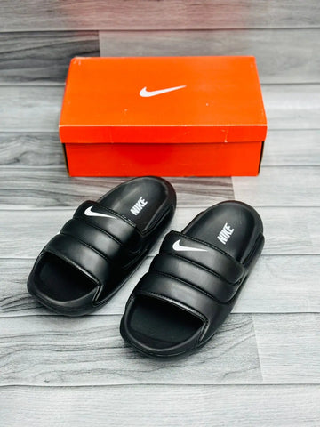 NK B SLIDES FULL BLACK COLOUR StepZ-Footwear