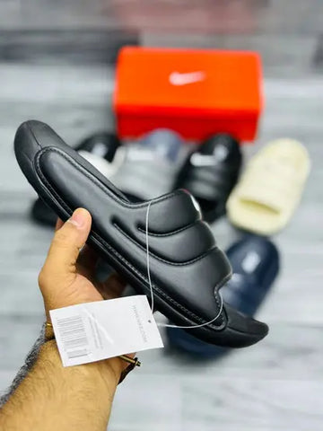 NK B SLIDES FULL BLACK COLOUR StepZ-Footwear