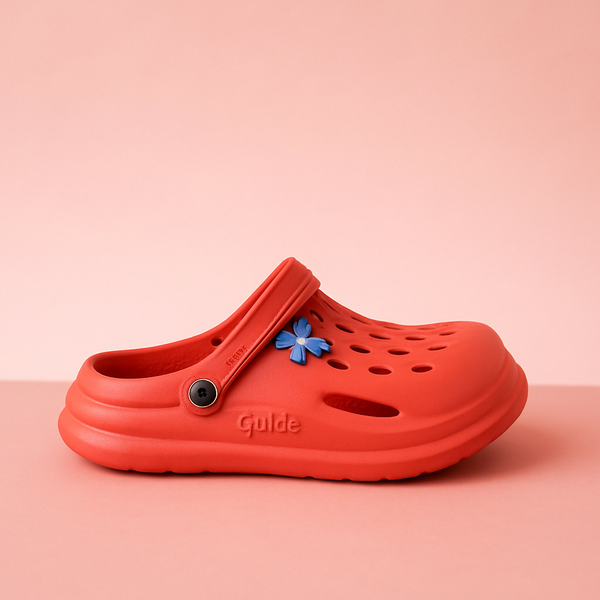 Charm Crocs for Girls - Dark Pink Step'Z Footwear
