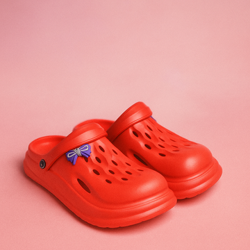 Charm Crocs for Girls - Dark Pink Step'Z Footwear