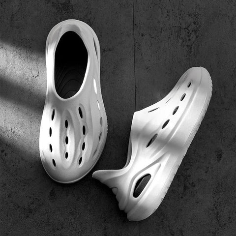 Step'Z Monster Clogs - White Step'Z Footwear