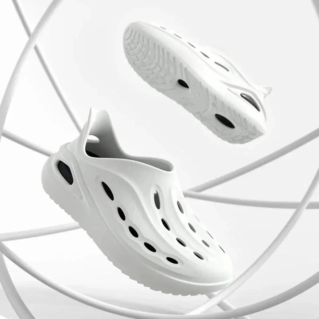 Step'Z Monster Clogs - White Step'Z Footwear