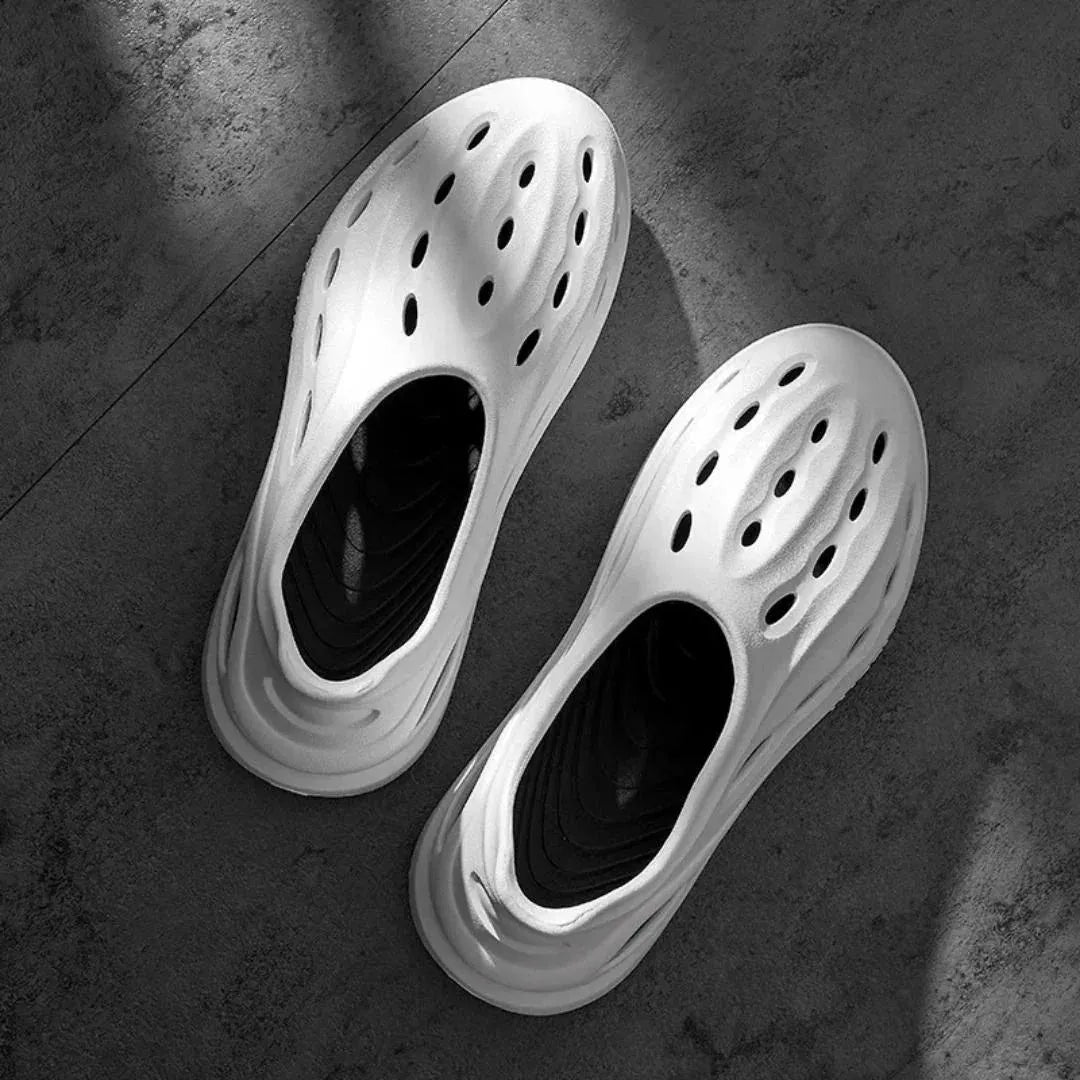 Step'Z Monster Clogs - White Step'Z Footwear
