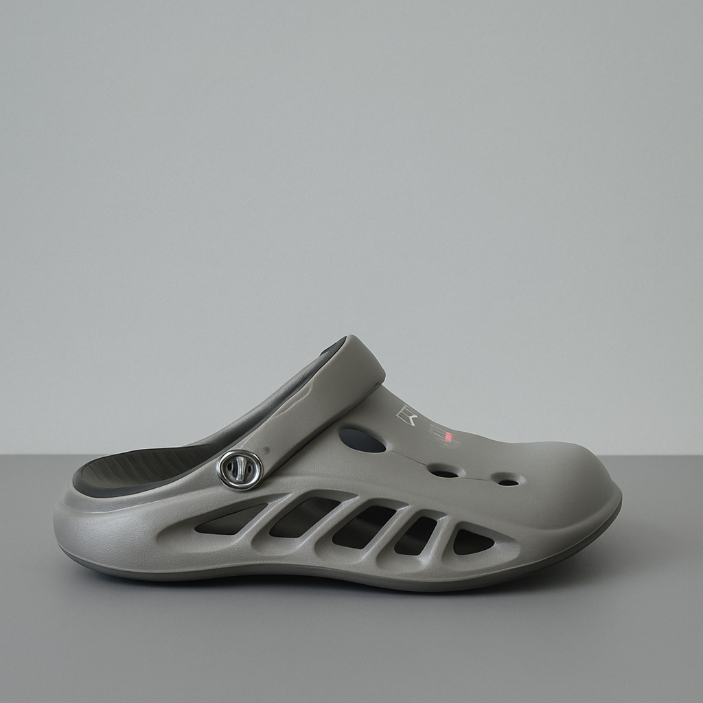Warrior Crocs/Clogs with Extreme Comfort Medicated Soul - dark Grey Step'Z Footwear