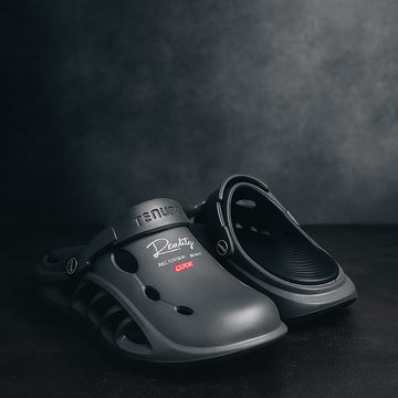 Warrior Crocs/Clogs with Extreme Comfort Medicated Soul - dark Grey Step'Z Footwear