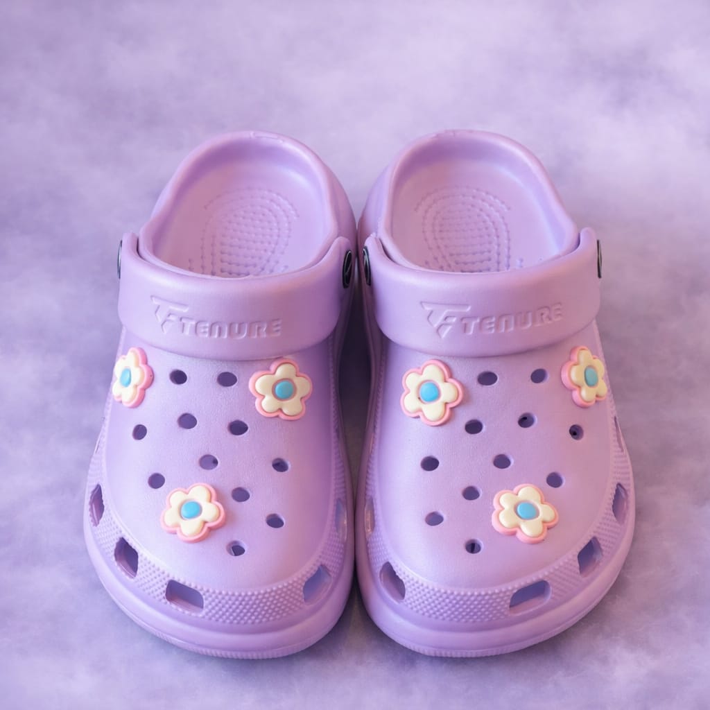 Joy Clogs for Girls with extra Height - Pink Step'Z Footwear